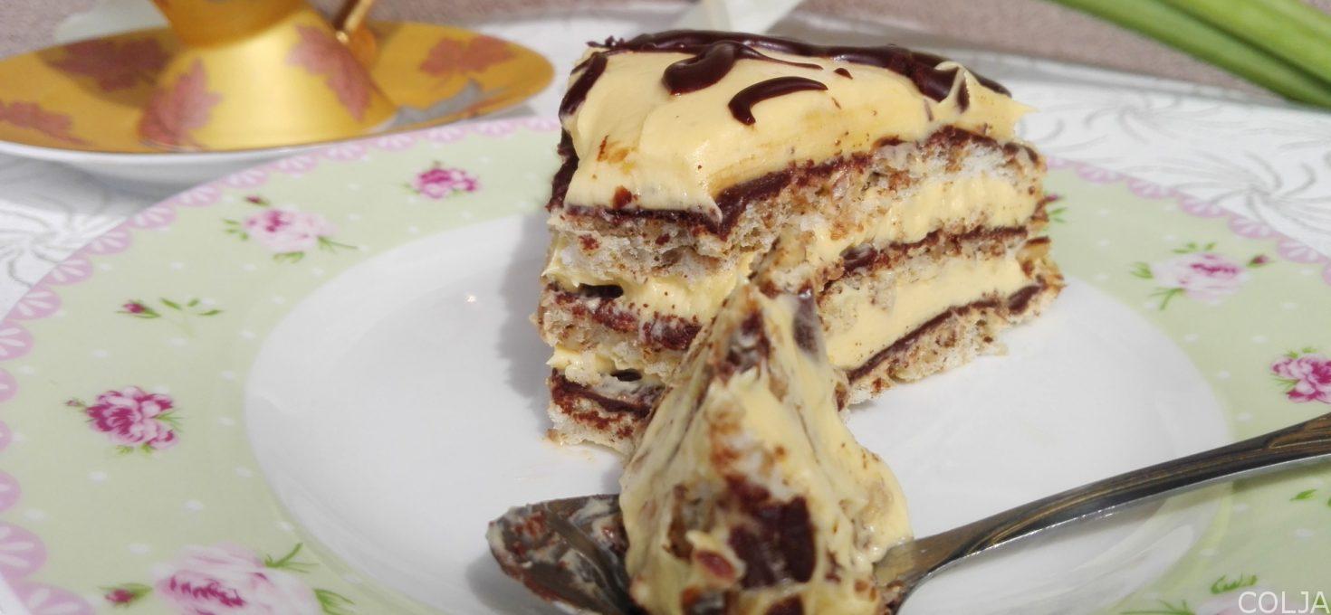 Greta torta sa lešnicima i karamelom