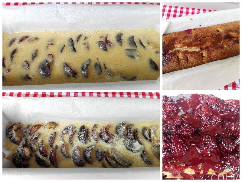 Kolaž kolač sa šljivama