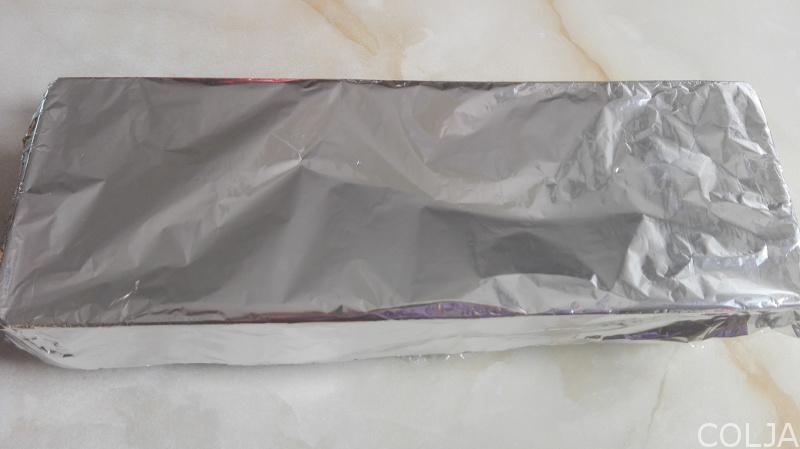 pokriven alu folijom