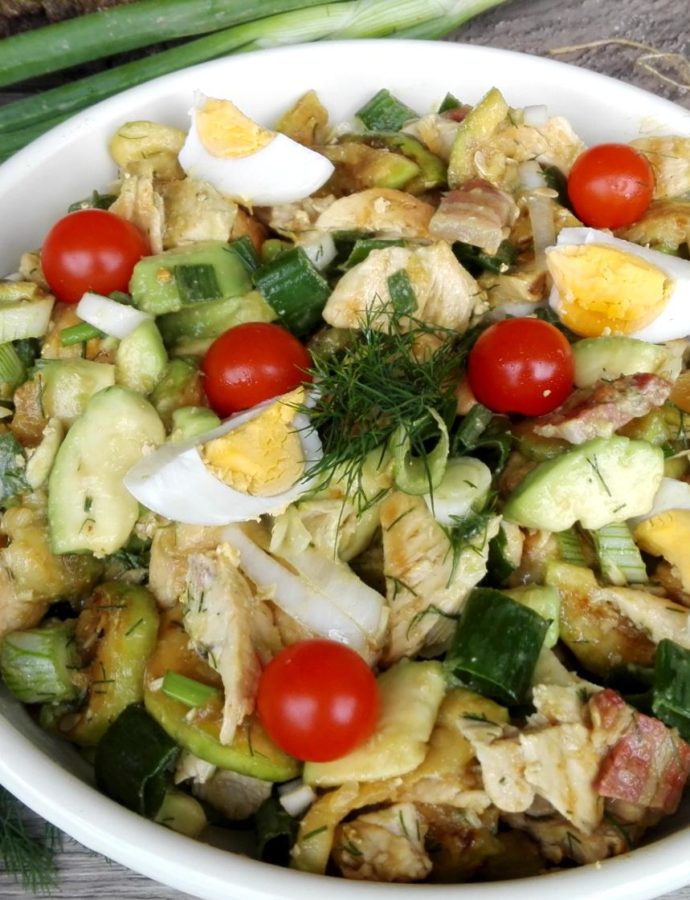 Salata sa piletinom i avokadom