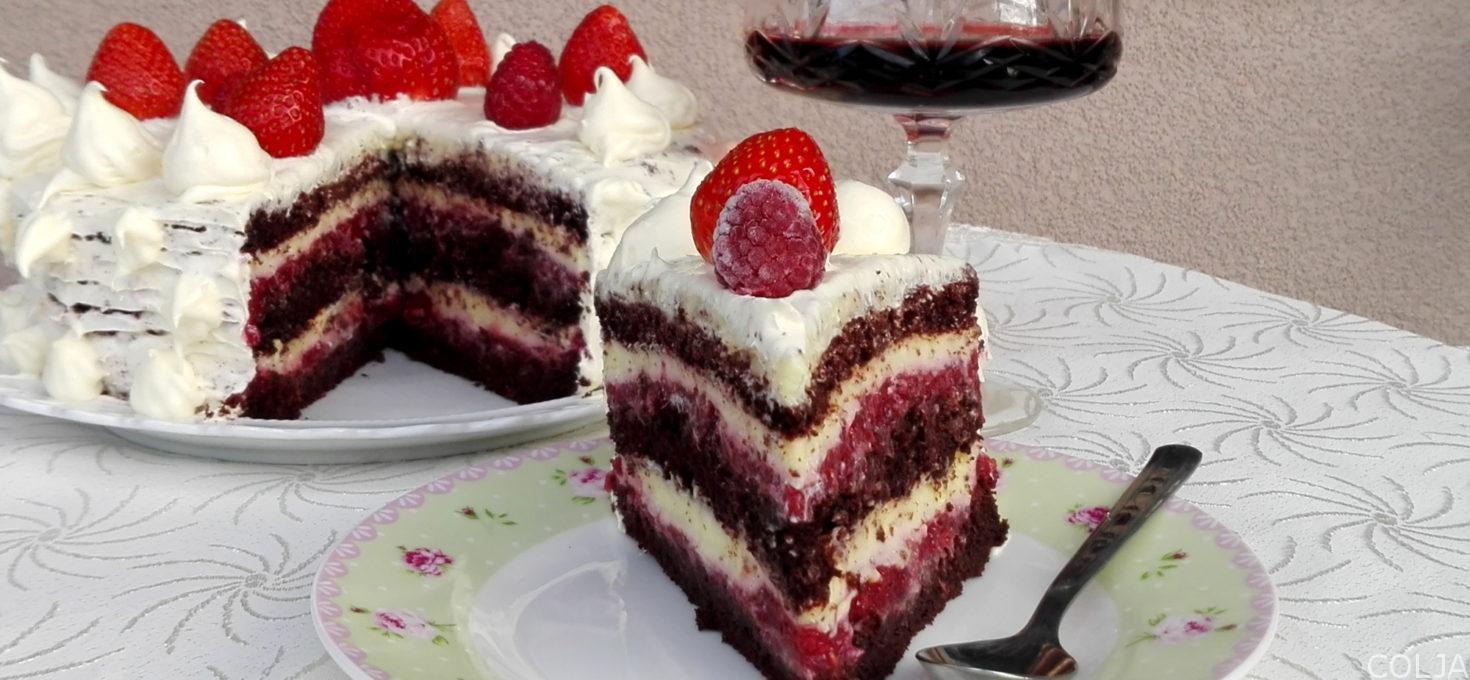 Bloody Berry torta