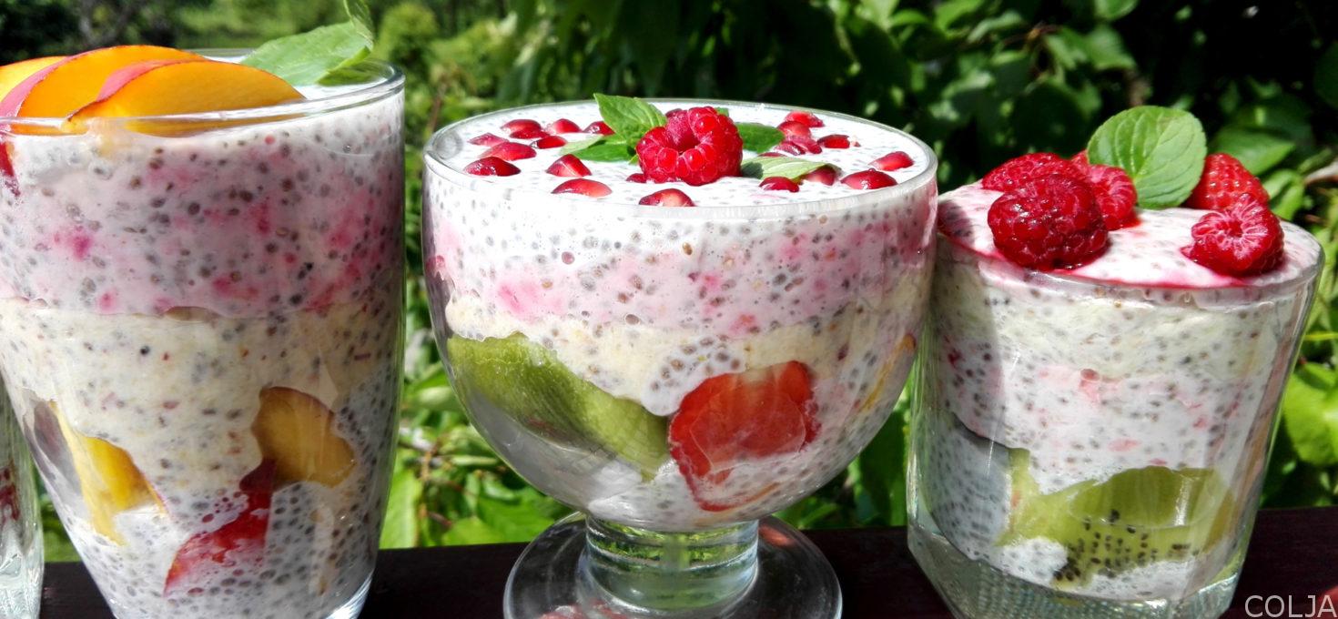 Chia puding sa voćem