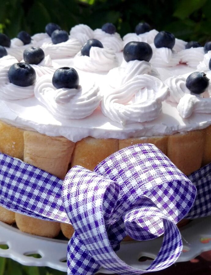 Šarlota sa voćnim jogurtom