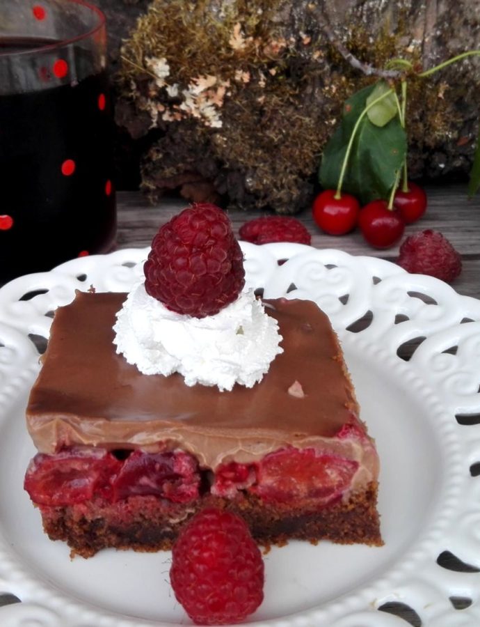 Kocke sa voćem i čokoladom