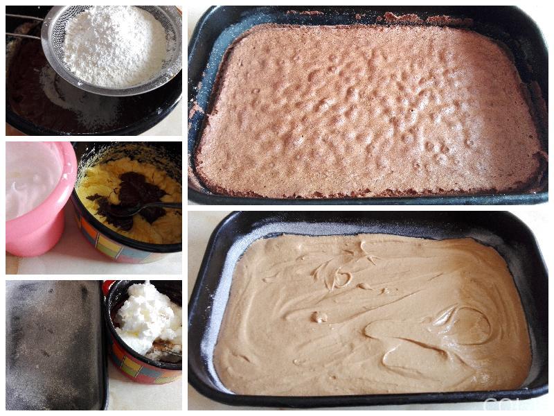 Kolaž priprema biskvita