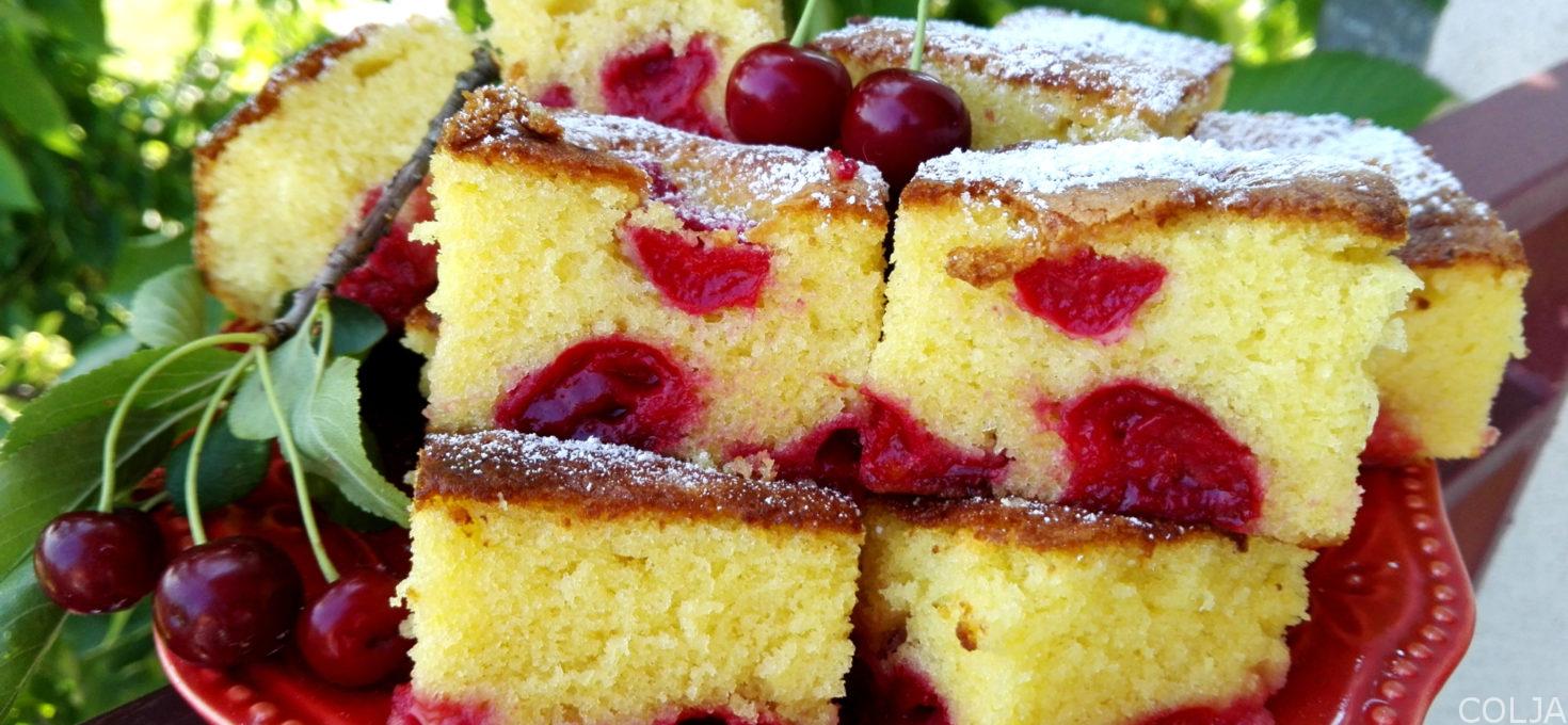 Kolač sa višnjama