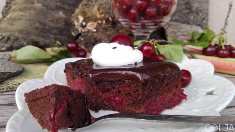 čoko višnja parče