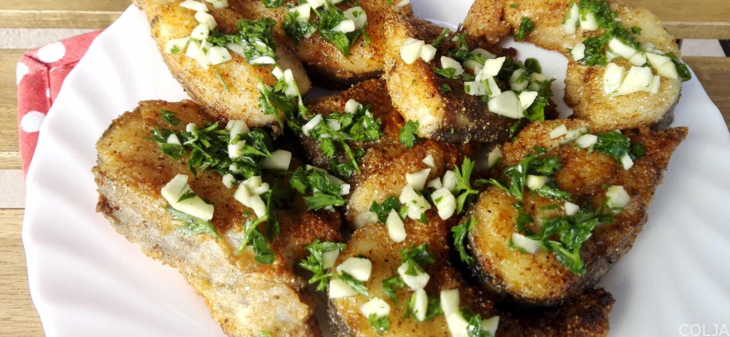 Somovina sa spanaćem