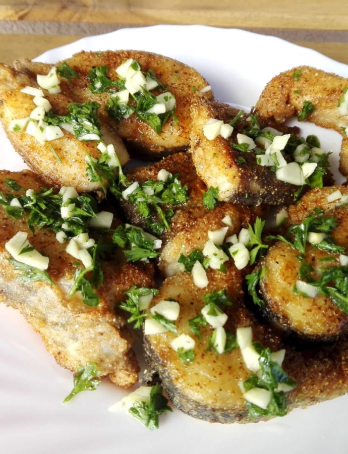 Somovina sa spanaćem