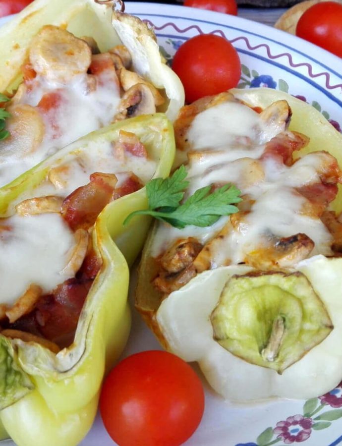 Punjene i zapečene paprike