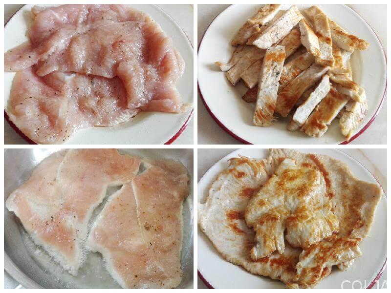 Kolaž priprema ćuretine