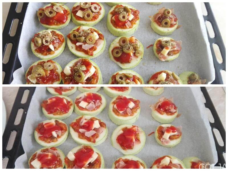 Kolaž1 mini pizze sa tikvicama