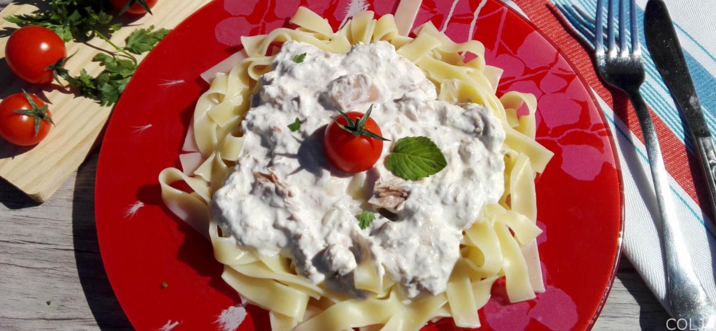 Testenina sa tunjevinom i pavlakom – Kremast ručak za 10 minuta