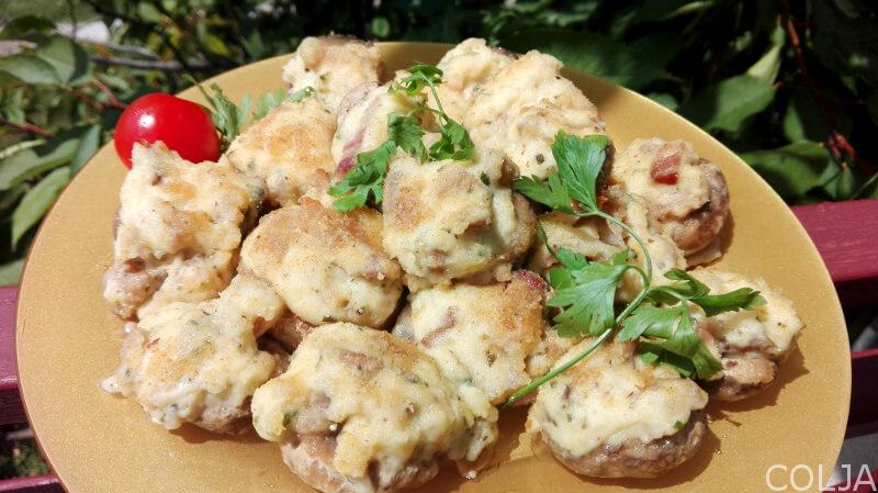 Šampinjoni sa bešamel sosom t1