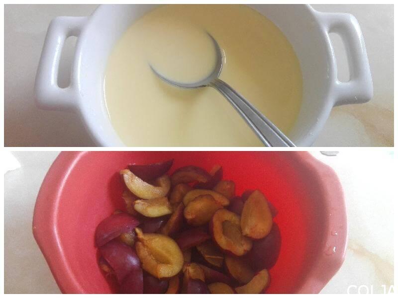 kolač šljive i puding