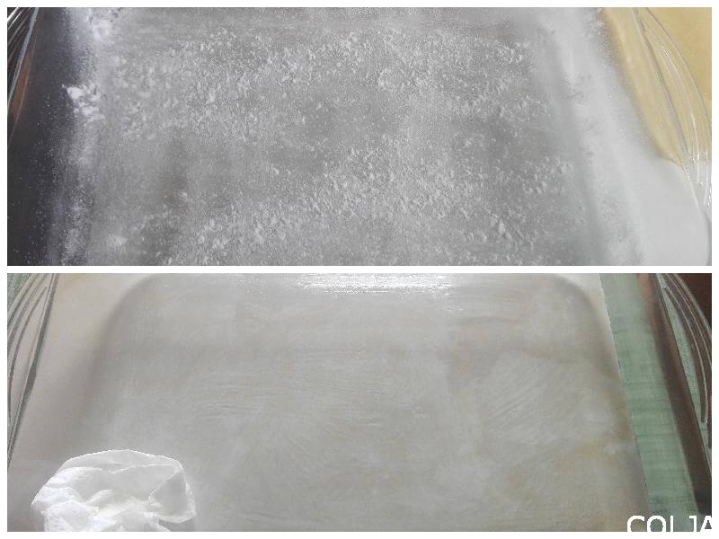 kolaž premazivanje pleha