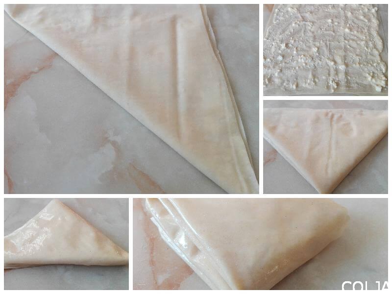 Kolaž gibančići sa sirom