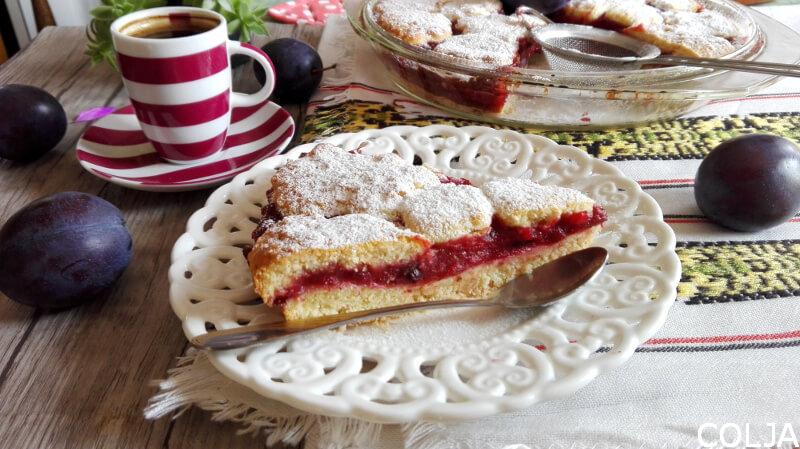Prhki kolač šljive1