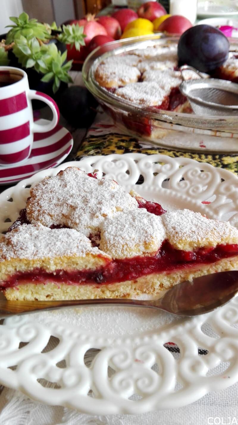 kolač sa šljivama prhki