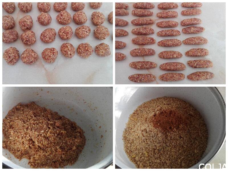 Priprema nadeva kolaž