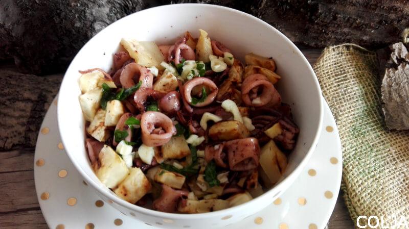 Salata od lignji i celera