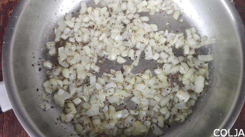 luk sa bosiljkom i biberom