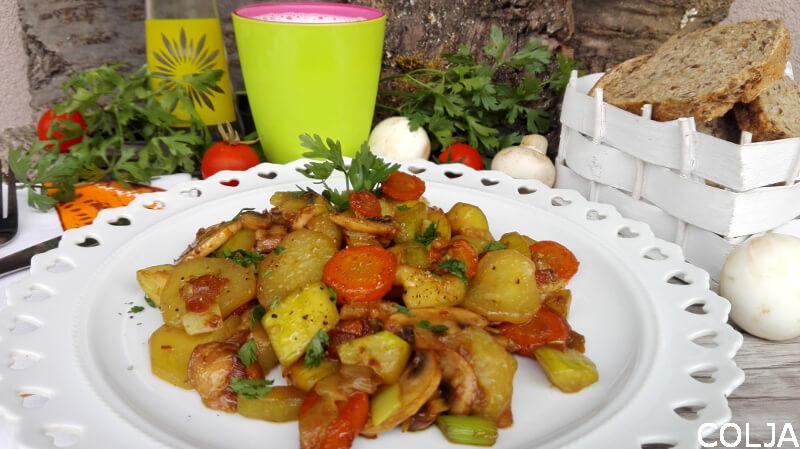 povrće sa šampinjonima i soja sosom (1)