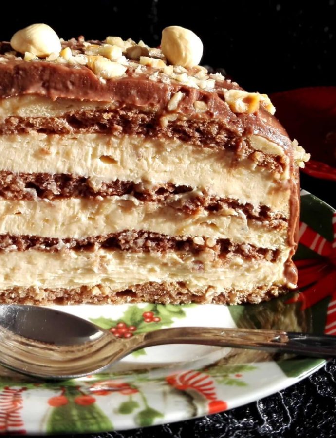 Torta sa lešnicima i karamelom