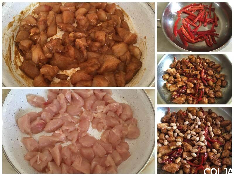 laž kineska piletina sa kikirikijem