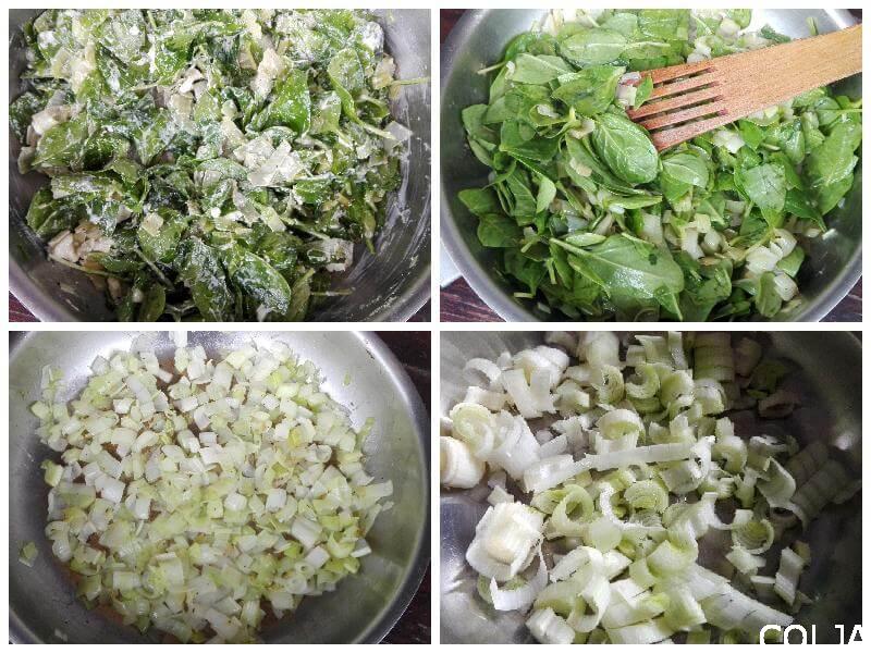 Kolaž priprema nadeva