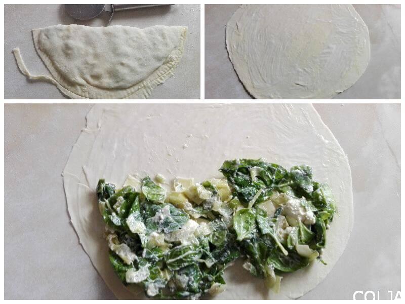 Kolaž savijanje polukruga