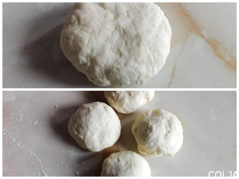 Kolaž testo za gozleme