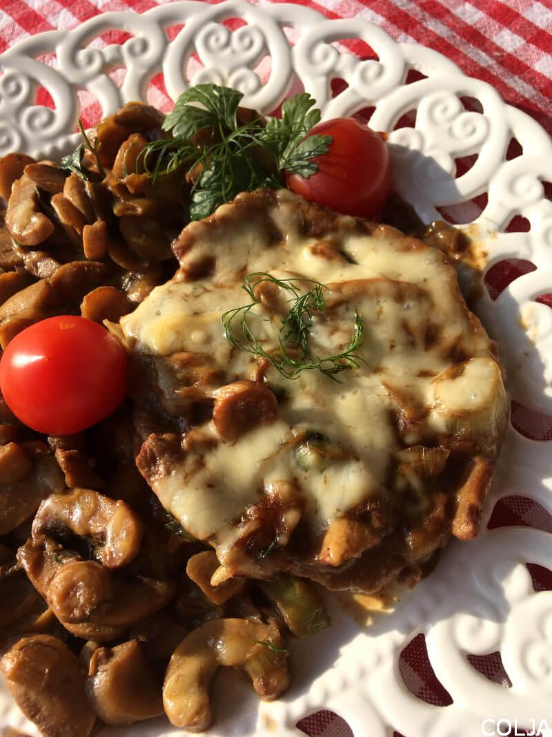 zapečene šnicle sa kačkavaljem