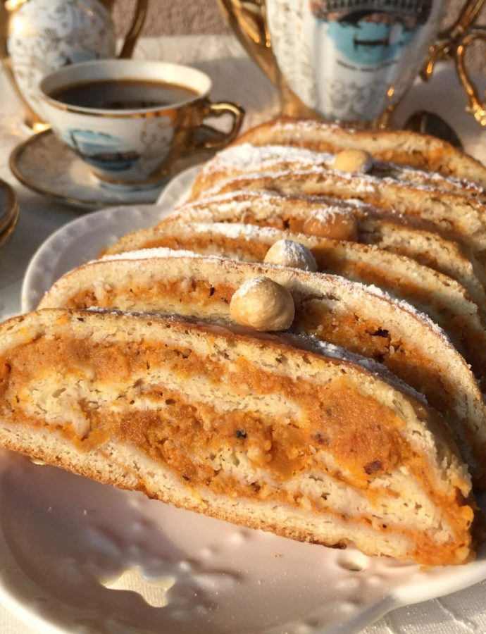 Štrudla sa bundevom i belom čokoladom