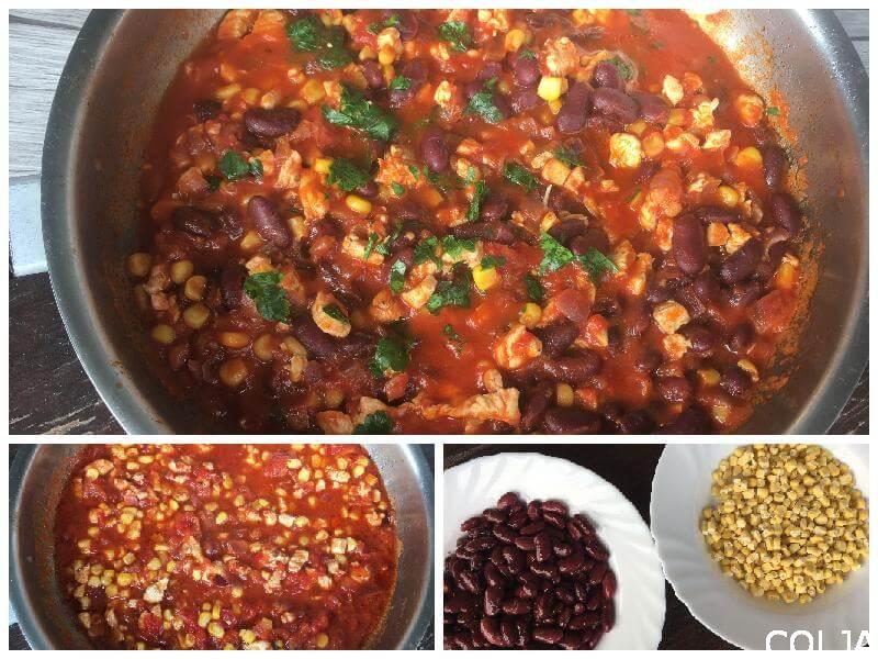 Kolaž chlli con carne