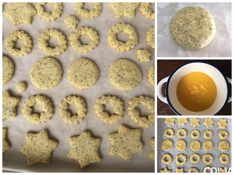 Kolaž kolačići sa makom i limun kremom