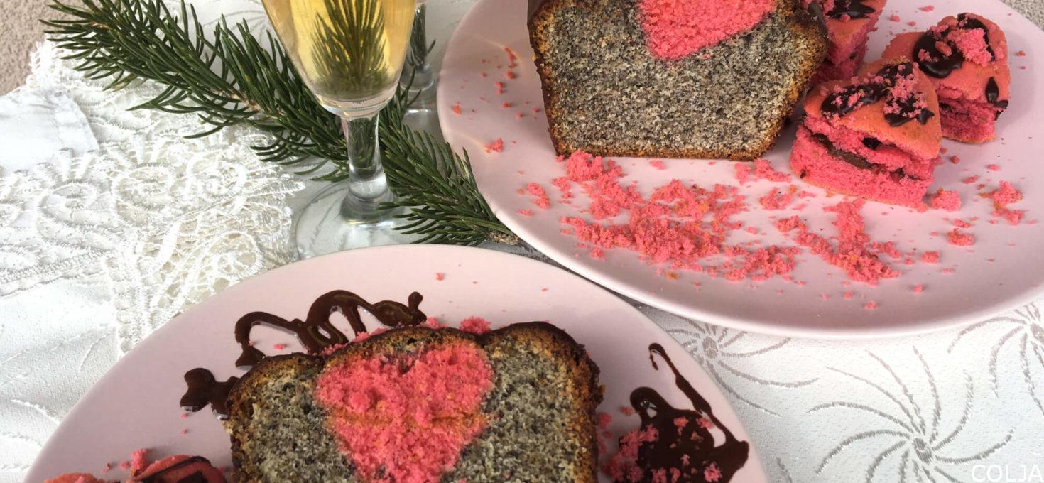 Mak kolač sa srcima