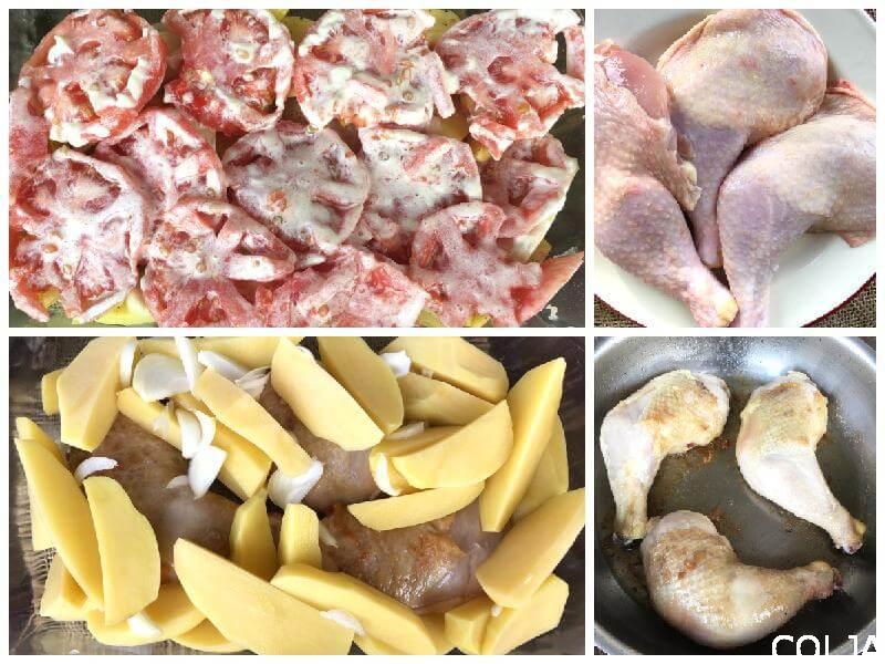 Kolaž piletina u košuljici