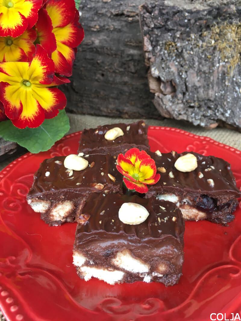 ČOKOLADNI KOLAČ BEZ PEČENJA