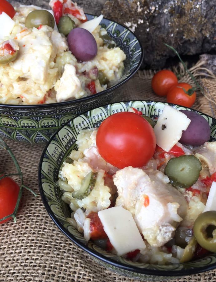 Salata sa piletinom i pirinčem