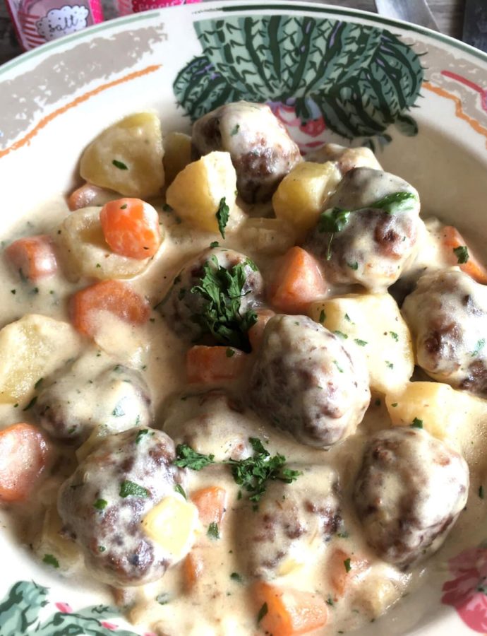 Ćuftice sa povrćem i pavlakom