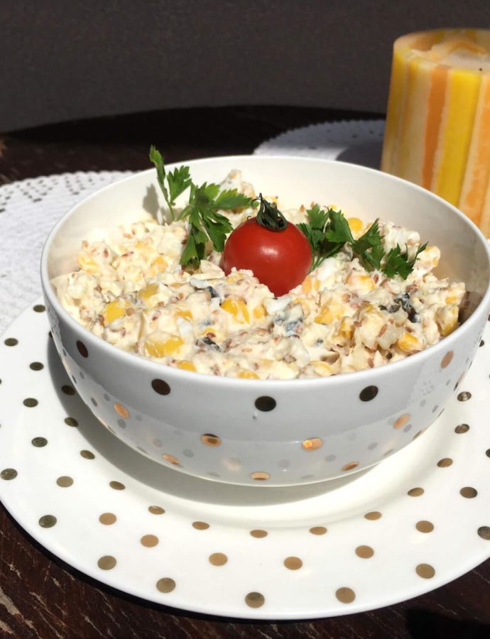 Salata sa kukuruzom i susamom