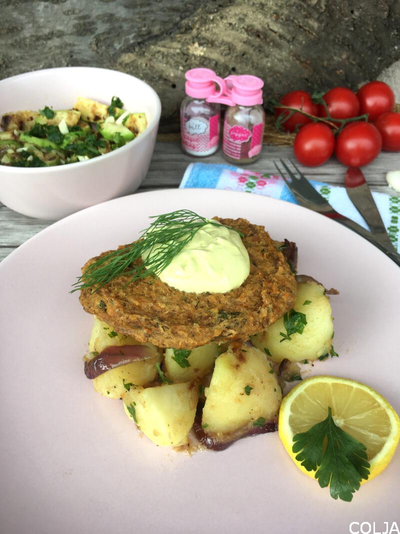 PLJESKAVICE SA TUNJEVINOM I OVSENIM PAHULJICAMA