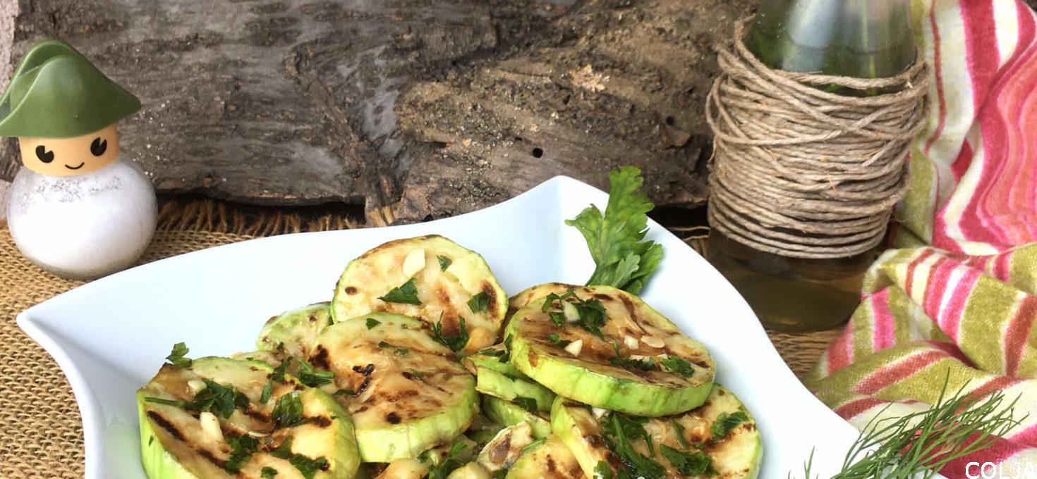 Salata od tikvica sa soja sosom