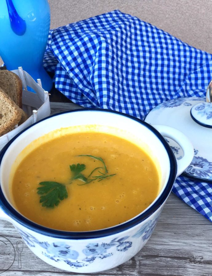 Čorbica od bundeve, tikvice i krompira