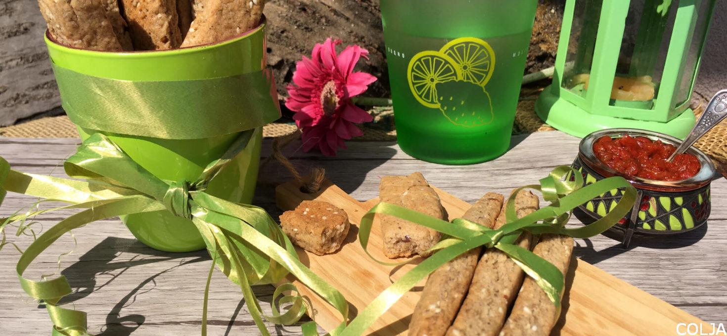 Integralni štapići sa semenkama – Brzi recept bez kvasca